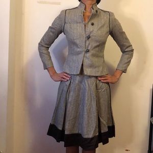 Suit w/A-line skirt